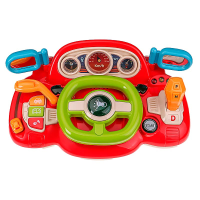 Развивающая музыкальная игрушка Руль Бип Бип Рыжий кот 2082580 1